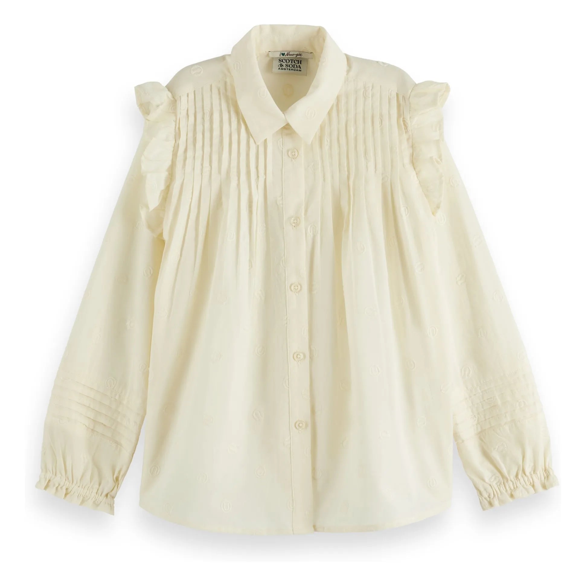 Scotch & Soda - Ruffled Blouse | Cream
