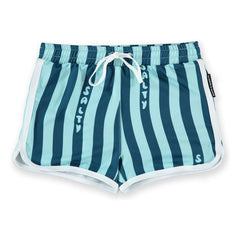 Beach & Bandits - Salty Stripes Trunk UV Protective Swimsuit Shorts | Navy Blue