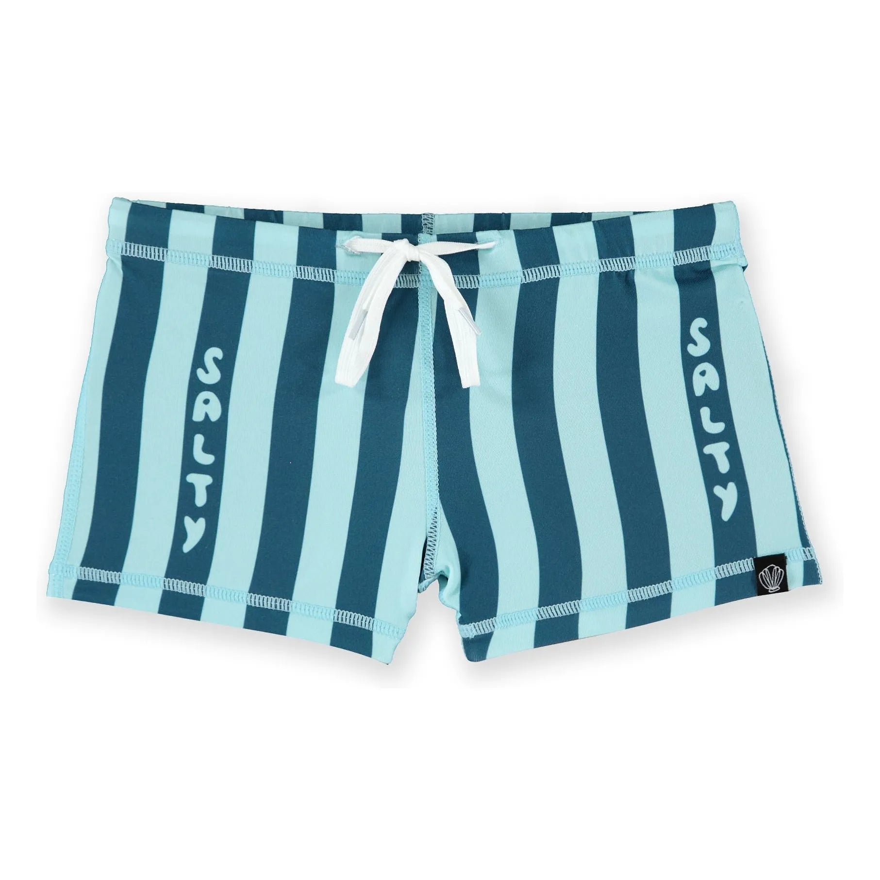 Beach & Bandits - Salty Stripes UV Korumalı Yüzme Şortu Geri Dönüştürülmüş Elyaflar | Lacivert