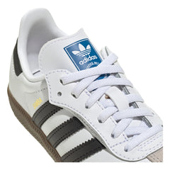Adidas - Elastic Laced Samba OG Sneakers | White