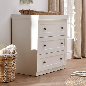 Silver Cross Bromley Dresser - White-Chests-White- | Natural Baby Shower