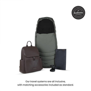 Silver Cross Cove Pushchair Accessory Bundle - Pewter-Strollers-Pewter- | Natural Baby Shower