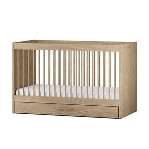 Silver Cross Geneva Cot Bed - Oak-Cot Beds-Oak-Cot Bed | Natural Baby Shower