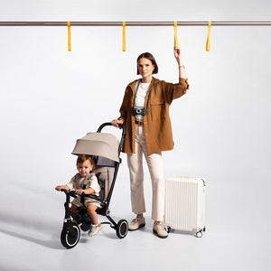 SmarTrike Wonder Max Active Stroller - Beige/Stone-Strollers-Beige/Stone- | Natural Baby Shower