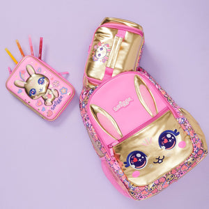 Smiggle - 3D Embossed Gold Budz Character Pencil Case