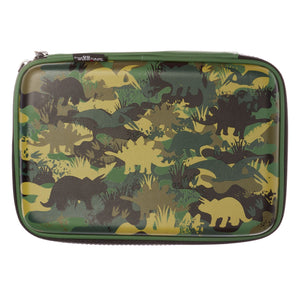 Smiggle - 3D Embossed Hardtop Dinossi Special Design Pencil Case