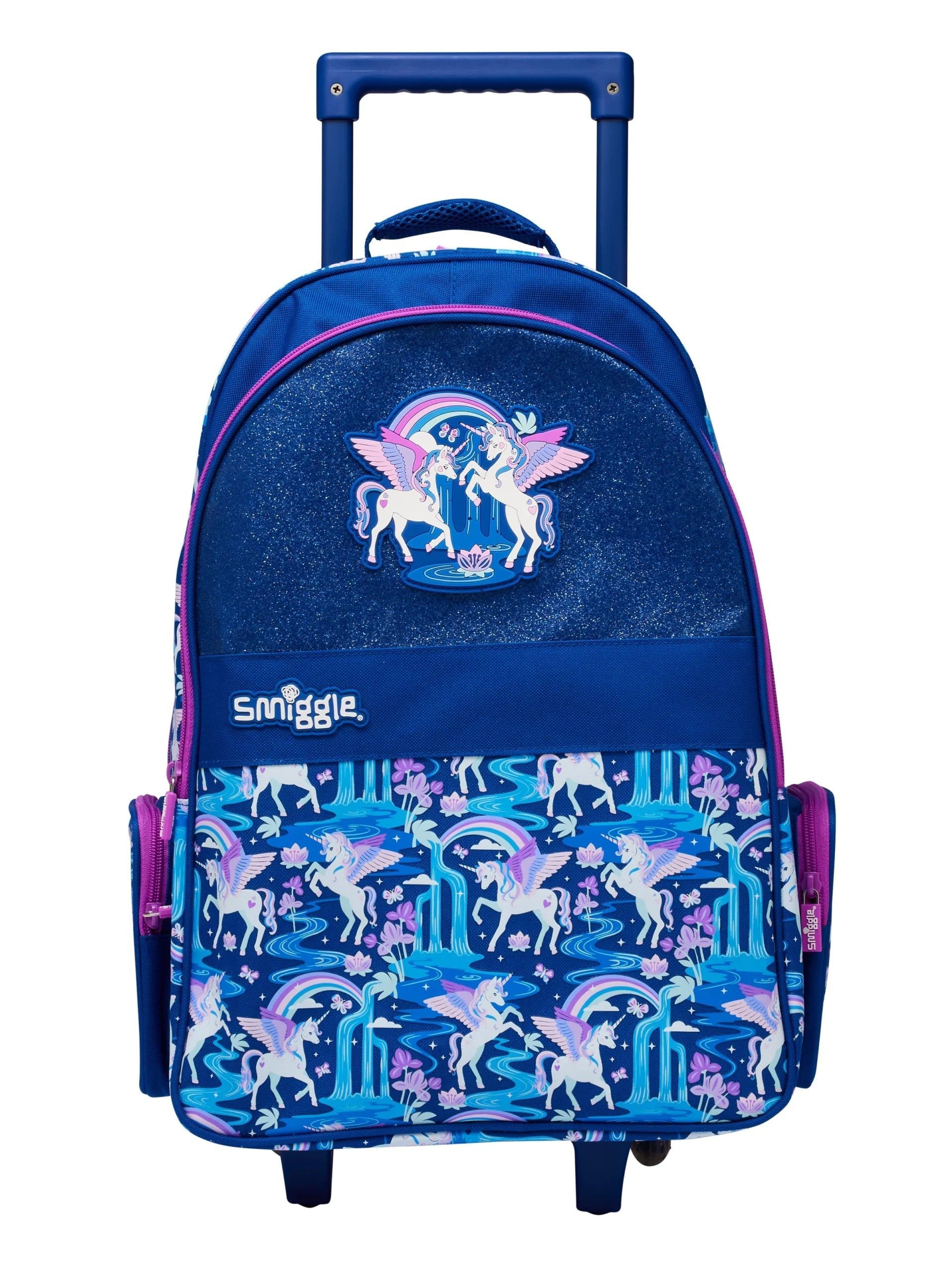 Smiggle - Away Lighted Backpack with Trolley