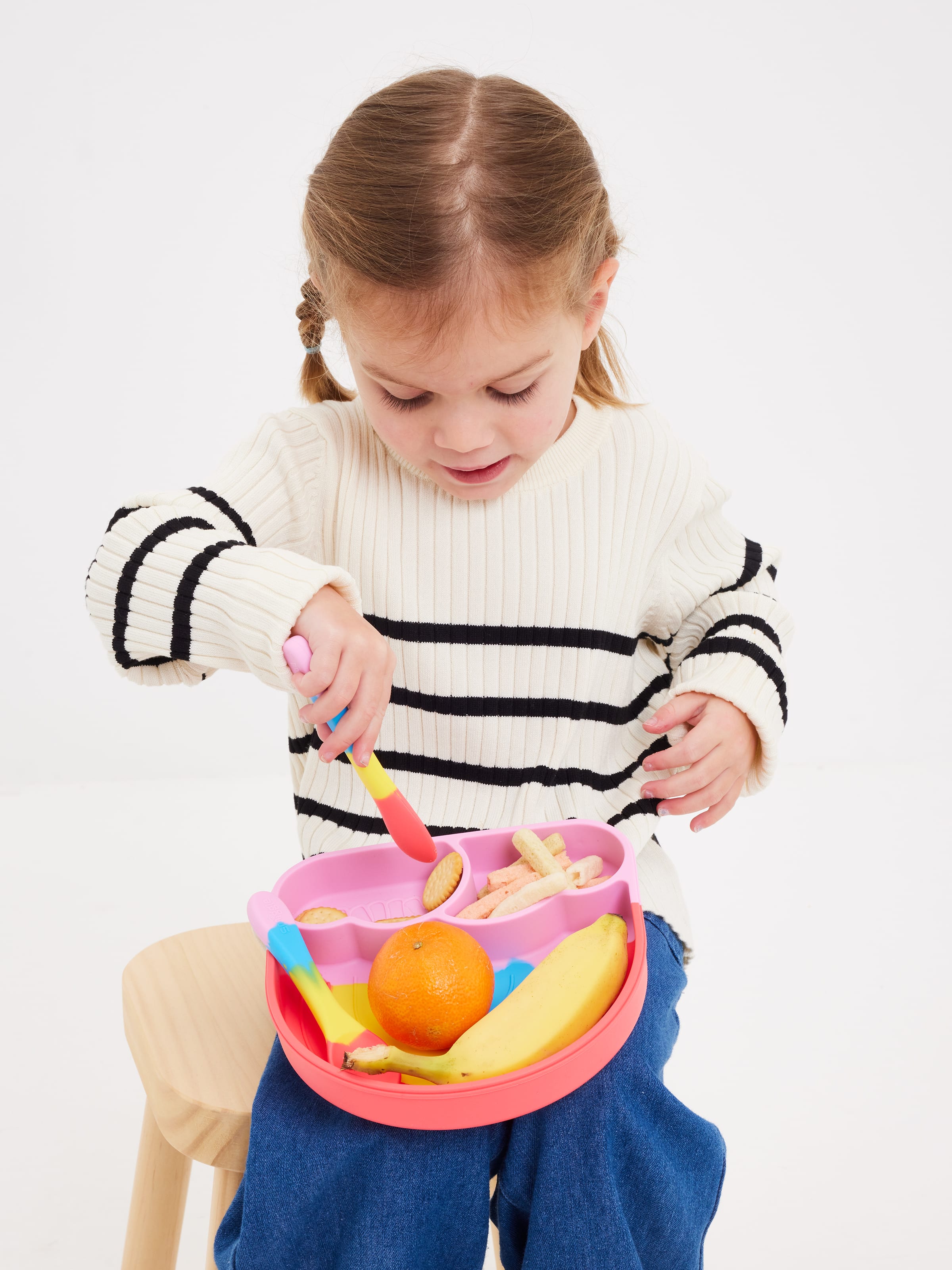 Smiggle - Big Dream Silicone Dining Set