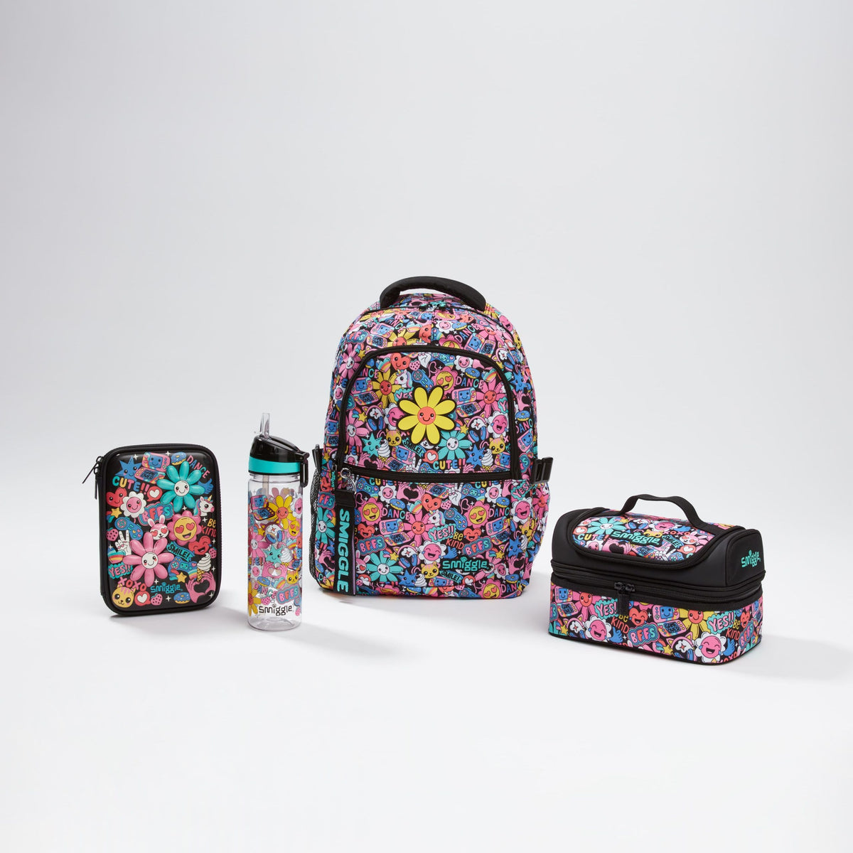 Smiggle - Bright Side Classic School Bag Set