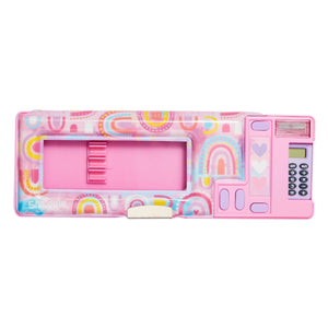 Smiggle - Bright Side Automatic Pencil Case with Calculator