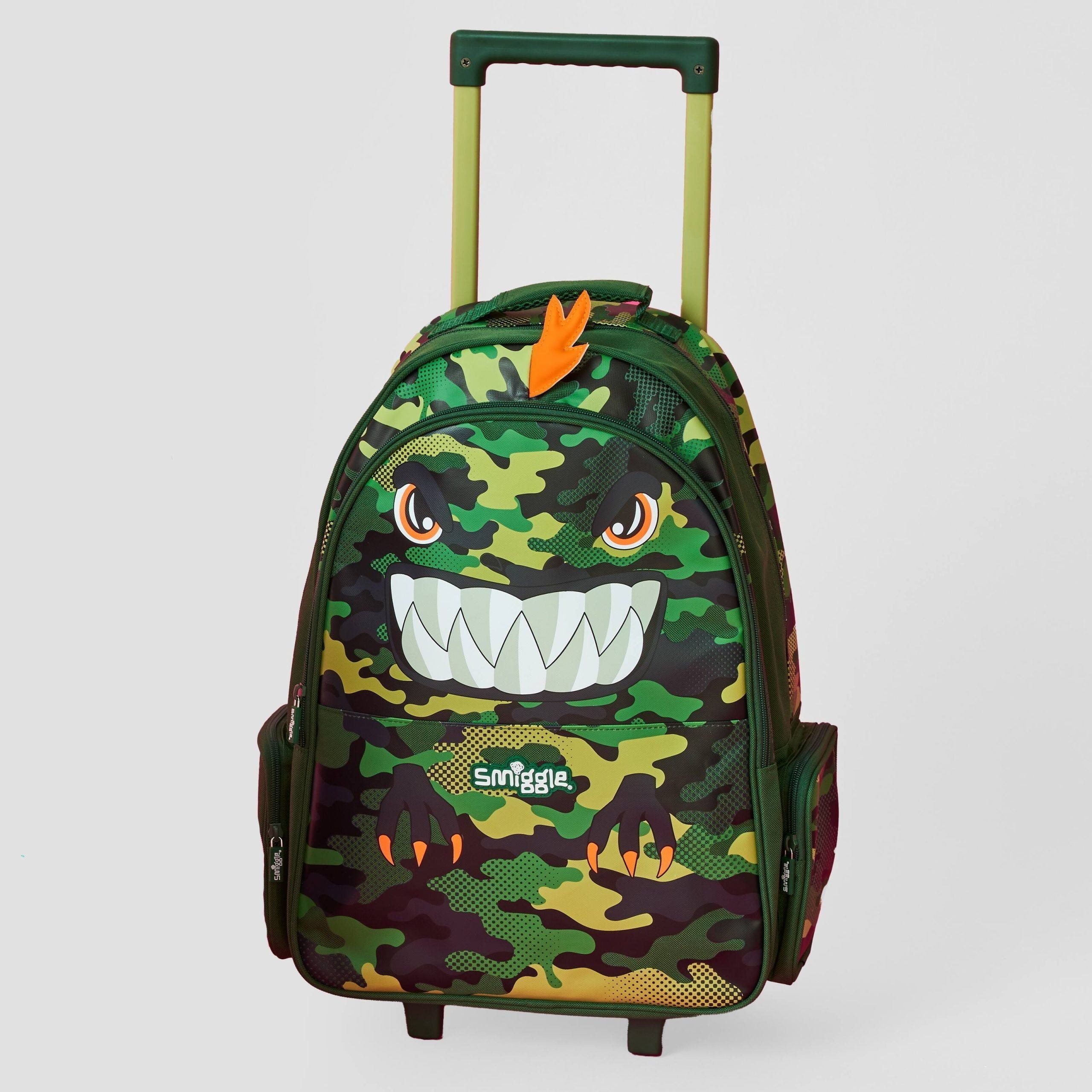 Smiggle - Budz Trolley Lighted Wheeled Bag
