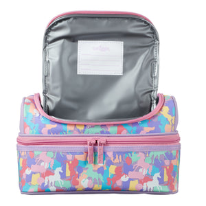 Smiggle - Double Layer Unicorn Lunch Bag