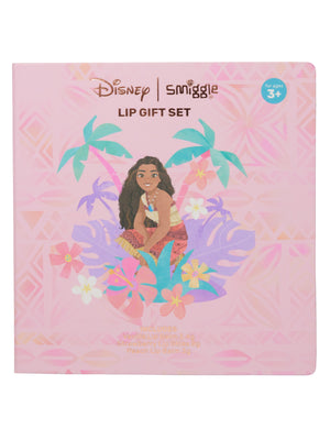 Smiggle - Disney Moana Kids' Gift Lip Care Set