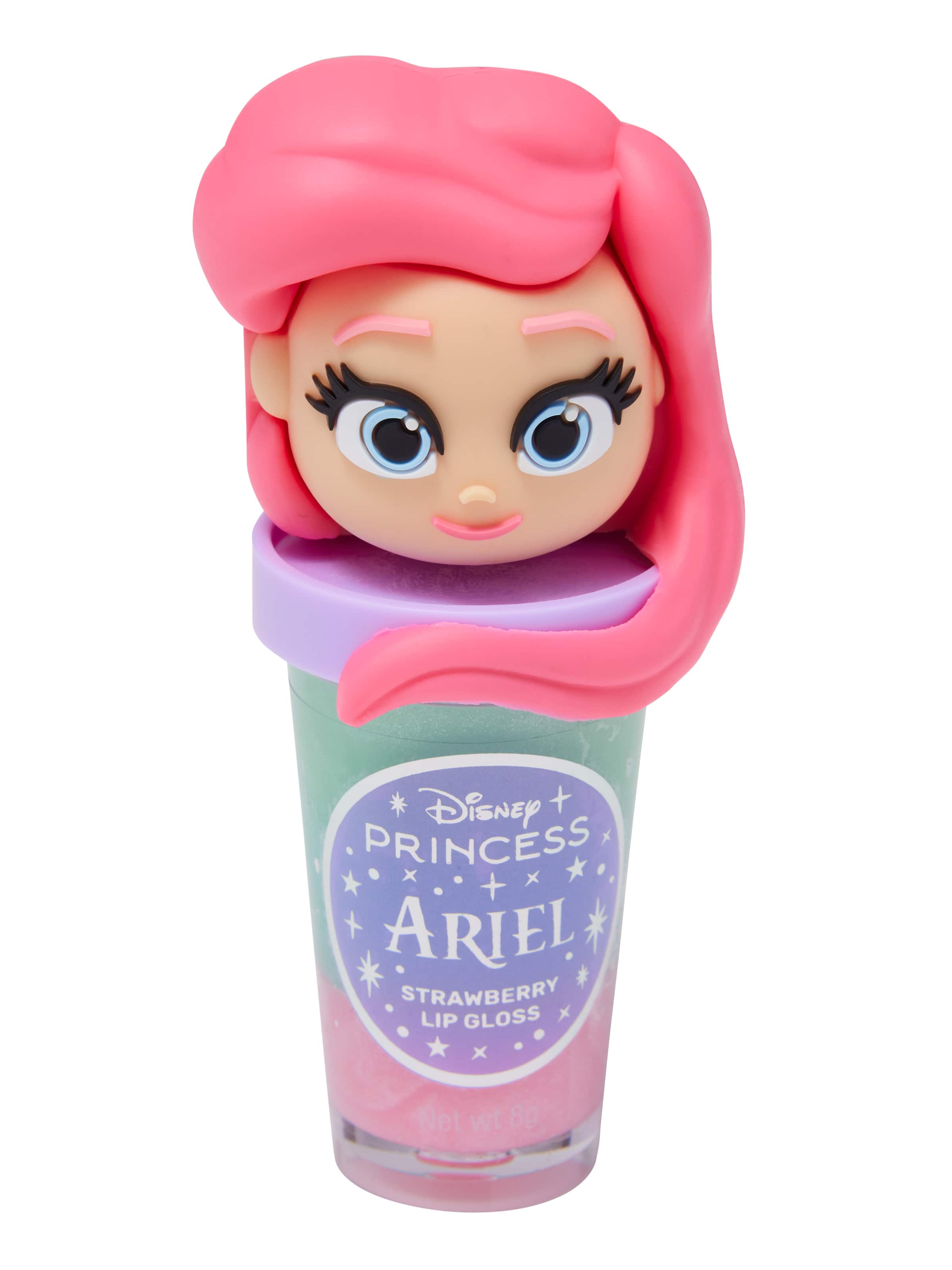 Smiggle - Disney Princesses Kids Lip Gloss and Case