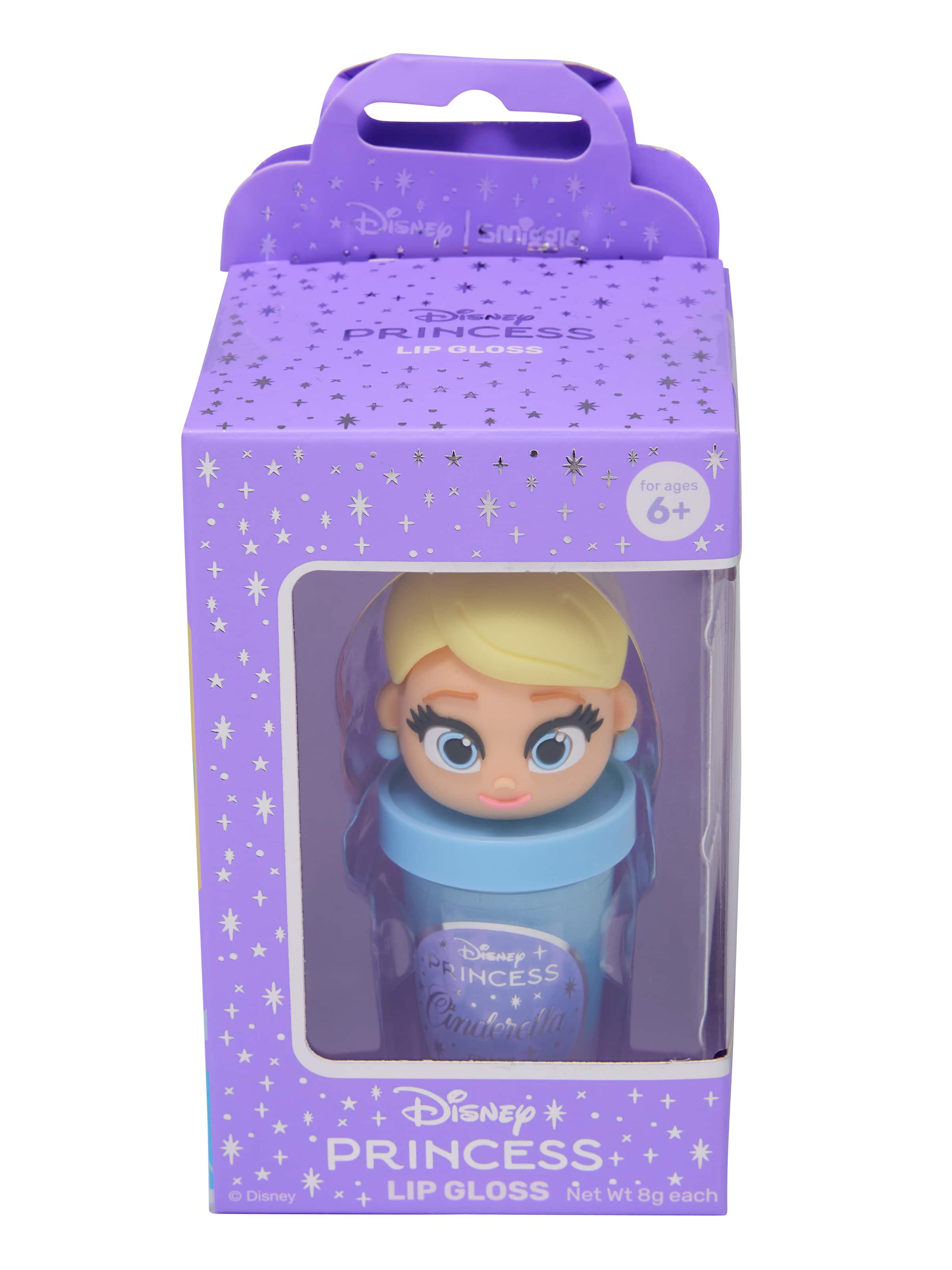 Smiggle - Disney Princesses Kids Lip Gloss and Case