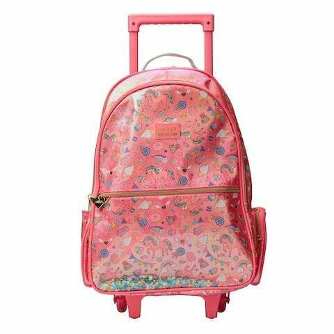 Smiggle - Fiesta Lighted Travel and Backpack with Trolley