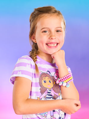 Smiggle - Gabbys Dollhouse 4-Piece Bracelet Set