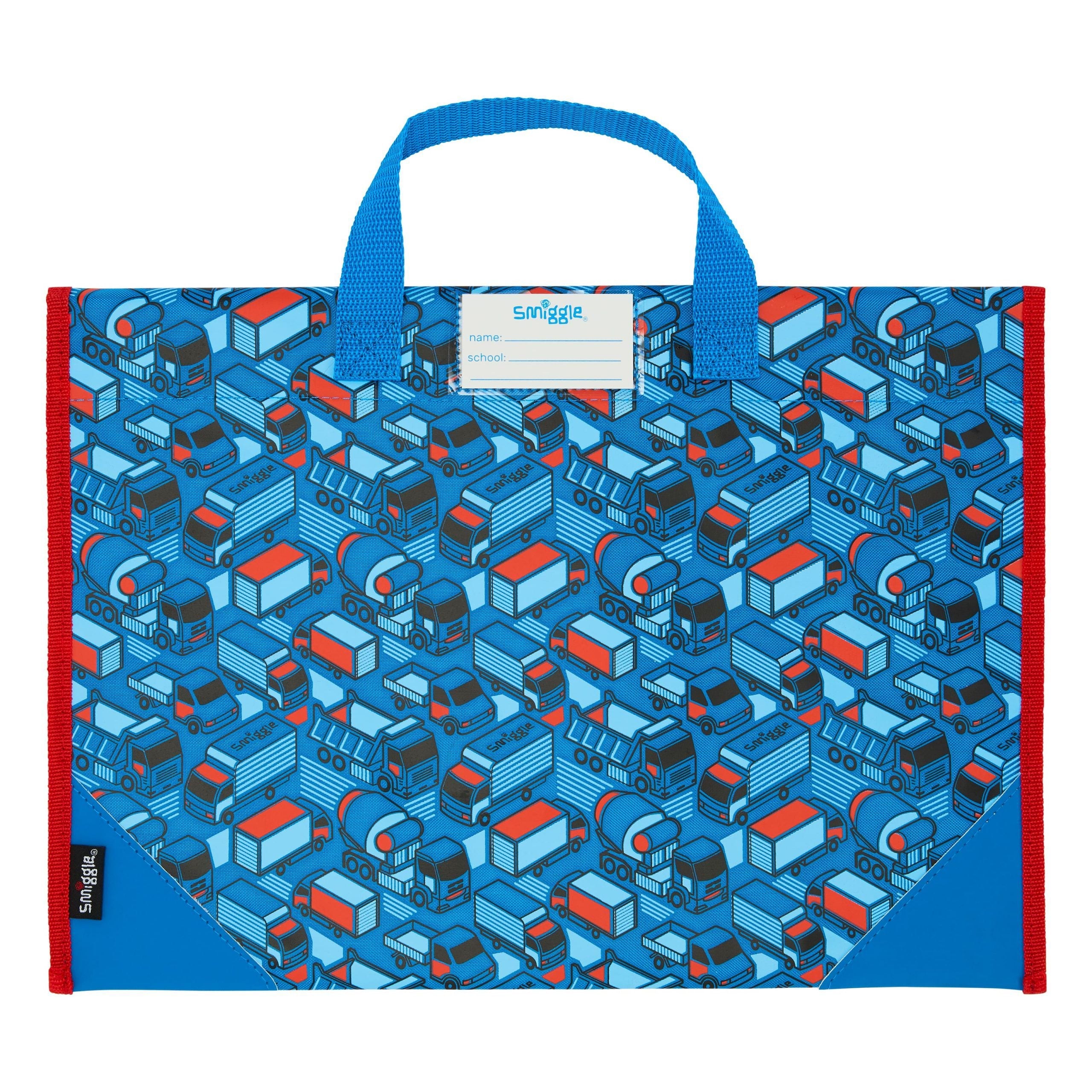 Smiggle - Go Junior File and Homework Carrying Bag