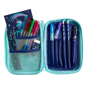 Smiggle - Good Vibes Unicorn Hardtop Stationery Set