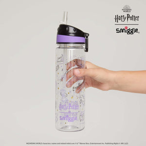 Smiggle - Harry Potter 650ML BPA-Free Straw Drink Bottle