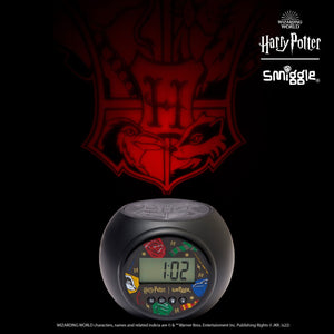 Smiggle - Harry Potter Projector Illuminated Digital Table Clock