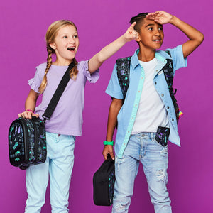 Smiggle - Hey There Hardtop Curve Lunch Bag with Strap