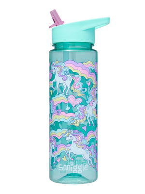 Smiggle - Limitless BPA Free 650ML Straw Bottle