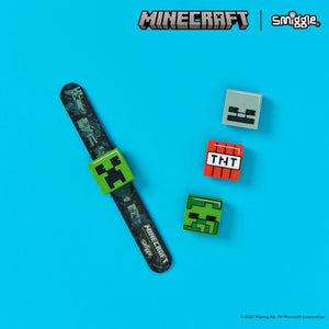Smiggle - Minecraft Multi-Charm Changing Slapband Arm Accessory