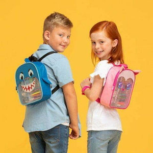 Smiggle - Sweet Red Cat Crayon Backpack Set for Little Ones