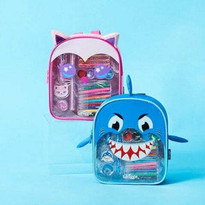 Smiggle - Sweet Red Cat Crayon Backpack Set for Little Ones