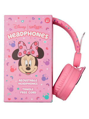 Smiggle - Minnie Mouse Wired Over-Ear Headphones