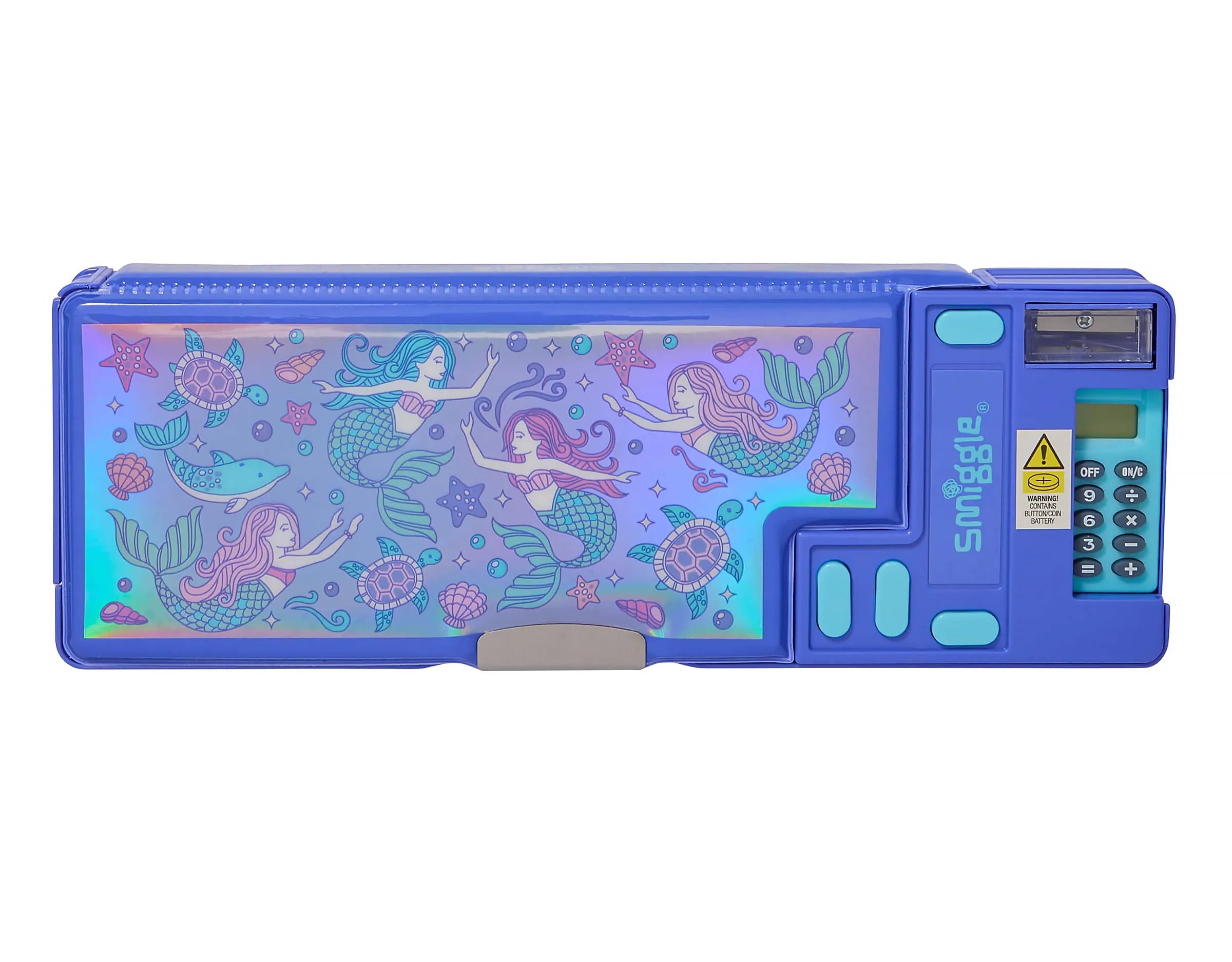 Smiggle - Rush Automatic Pencil Case with Calculator