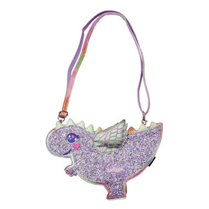 Smiggle - Cute Glitter Dinosaur Shoulder Bag