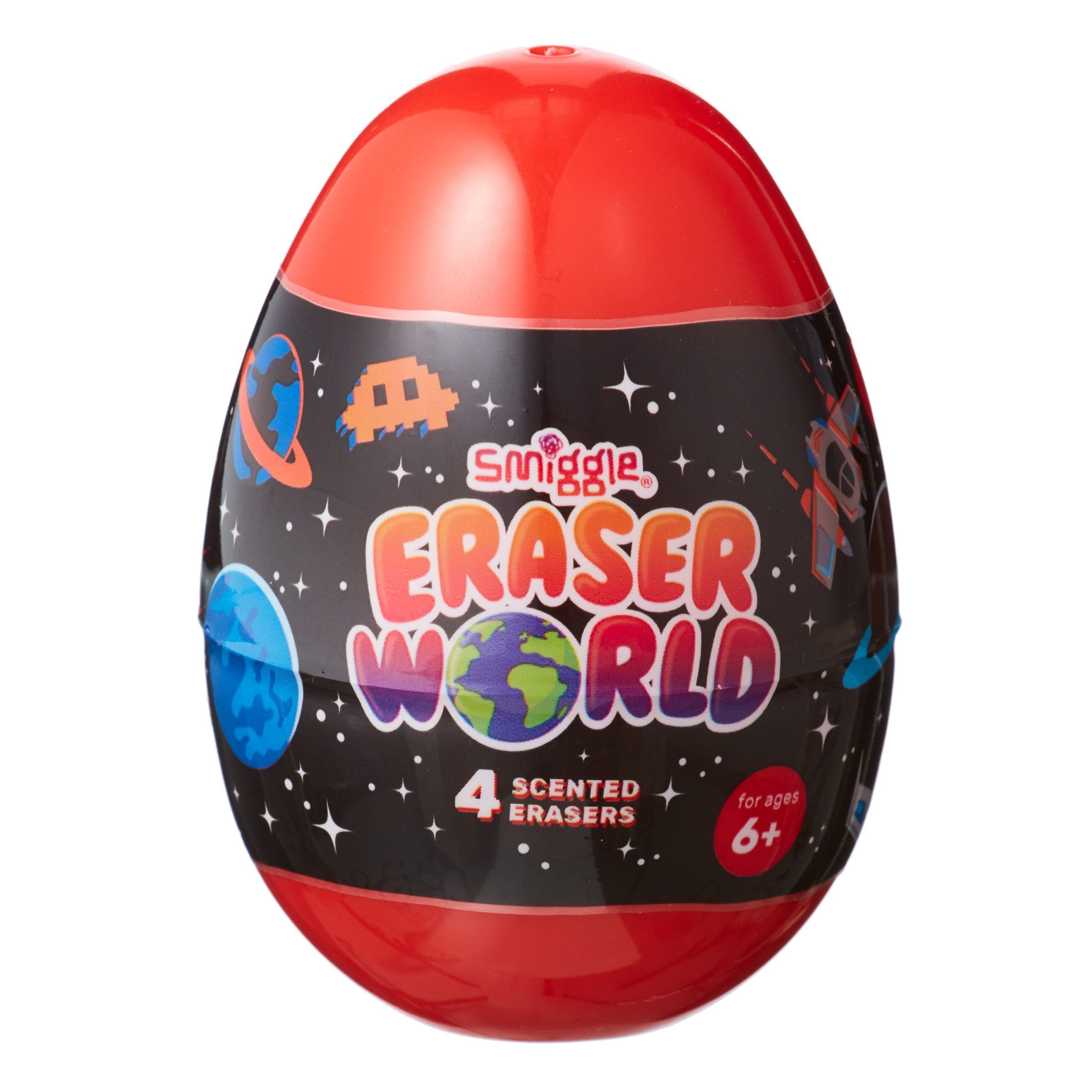 Smiggle - Eraser World Planets in an Egg Eraser