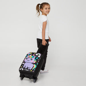 Smiggle - Sky Hi Junior Children's Suitcase with Wheels and Lights