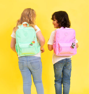 Smiggle - Sorbet Mini Pink Waterproof Backpack