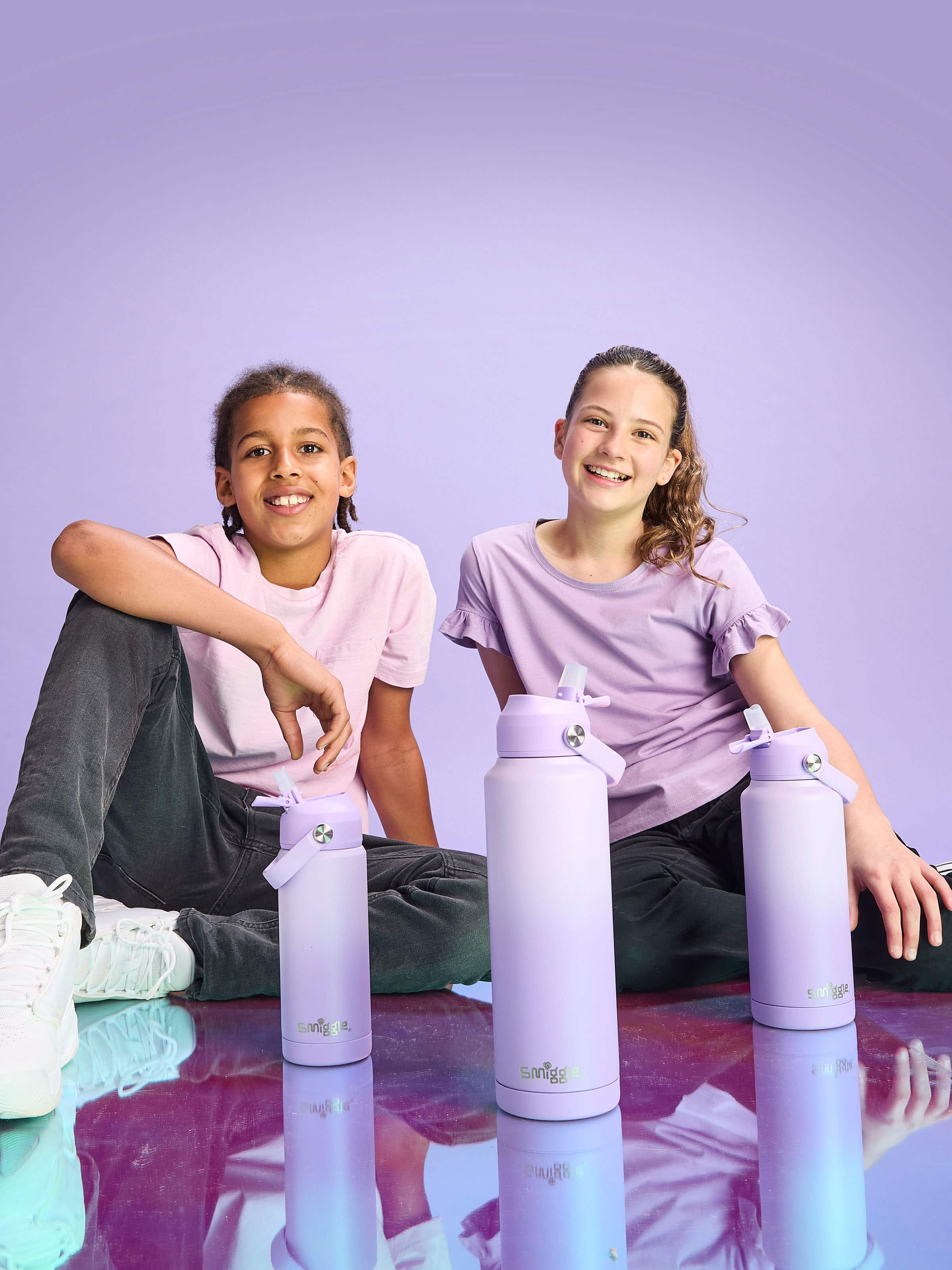 Smiggle - Squiggle Insulated 1.2L Stainless Steel Water Bottle