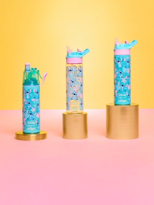 Smiggle - Stitch 650ML BPA-Free Drink Bottle with Flip Spout