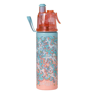 Smiggle - 500 ML Steel Water Bottle with Sprayer