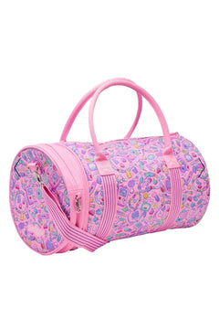 Smiggle - Super Charge 2 si 1 arada Pembe Omuz ve Spor Çantası