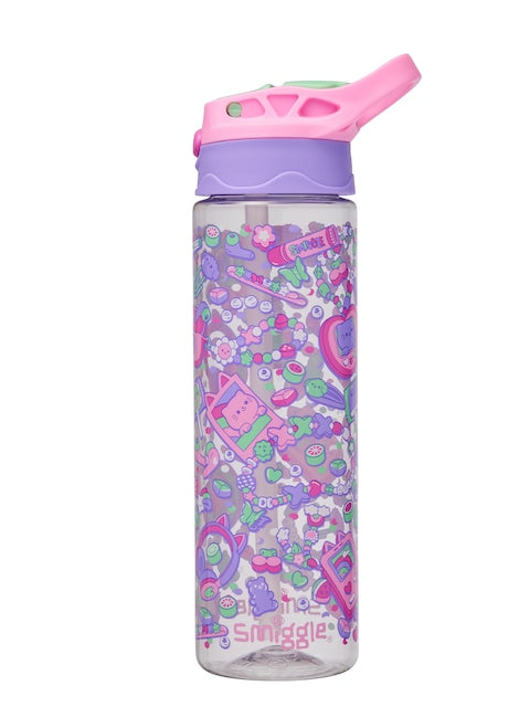 Smiggle - Super Charge 650ML BPA-Free Water Bottle with Auto Spout