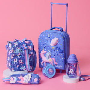 Smiggle - Up & Down Lighted Wheeled School and Travel Bag