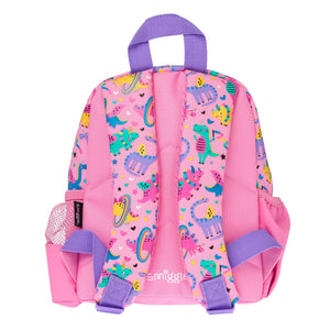 Smiggle - Up & Down Tiny Dinossi Special Design Pink Backpack