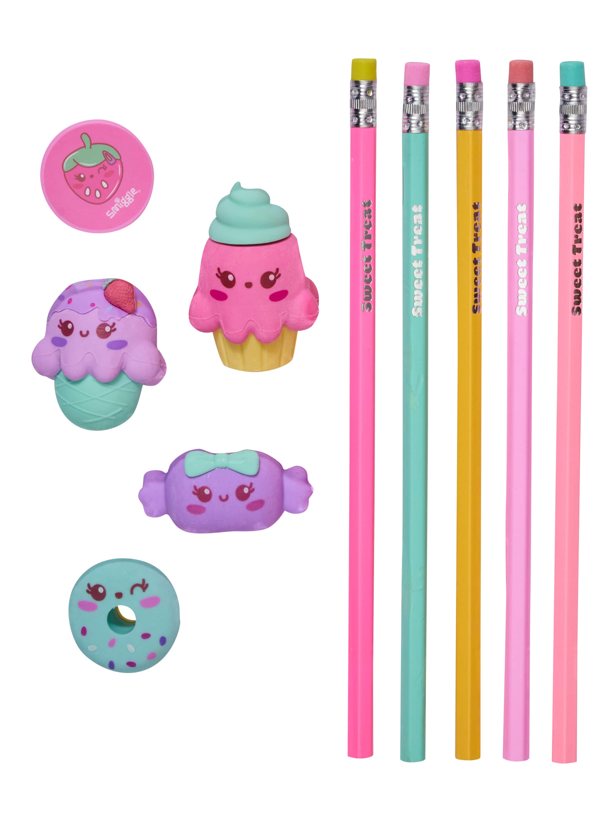 Smiggle - Vision Eraser Pencil Case Set