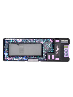 Smiggle - Wild Side Poput Automatic Pencil Case with Calculator