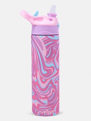 Smiggle - Insulated Stainless Steel Flip Drink Bottle