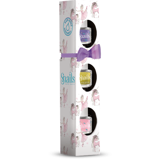 Snails - Mini 3-Piece Water-Based Nail Polish - Magic Ballerine