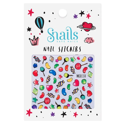 Snails - Nail Sticker Set - Candy Blast