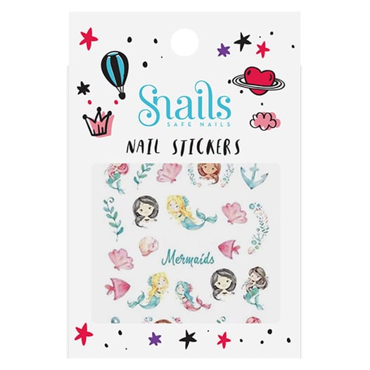 Snails - Nail Sticker Set - Mermaids