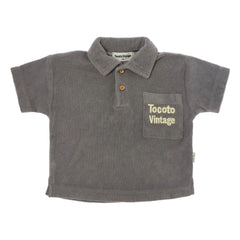 Tocoto Vintage - Foam T-Shirt | Charcoal Gray